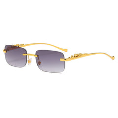 Rimless Square Sunglasses