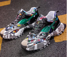Autumn New Trendy Colorful Dad Sneakers for Men